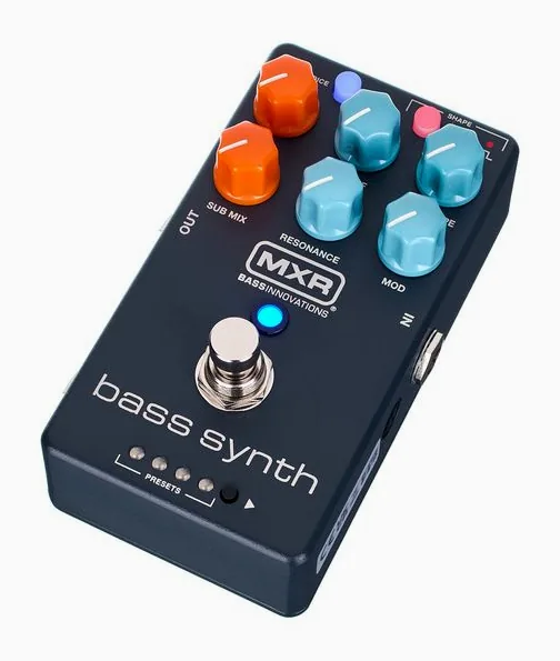 MXR MB301 Bass Synth, grafica del pannello superiore