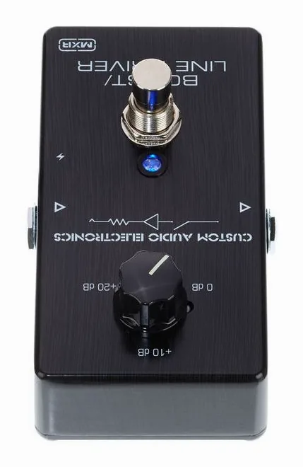MXR MC-401, manopole viste dall'alto
