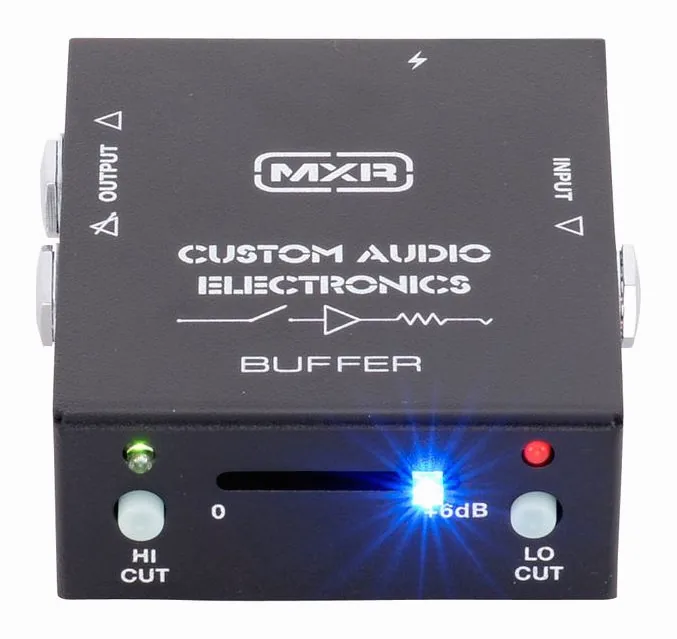 MXR MC406 Audio Electronics Buffer, led e interruttore a pedale