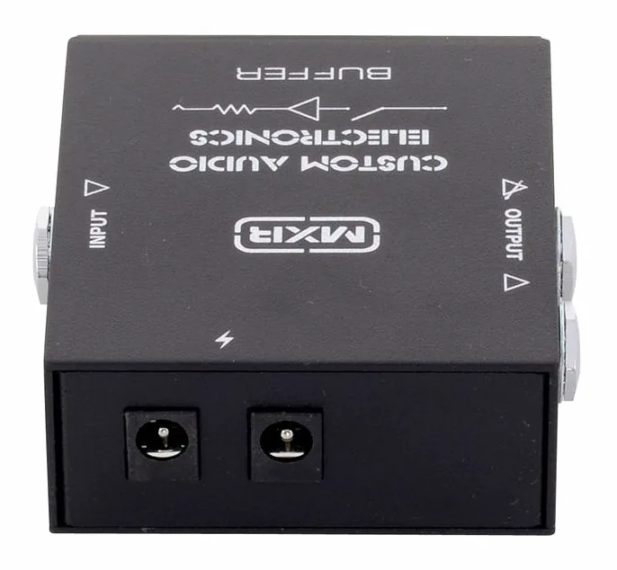 MXR MC406 Audio Electronics Buffer, connettori sul retro dell'unita