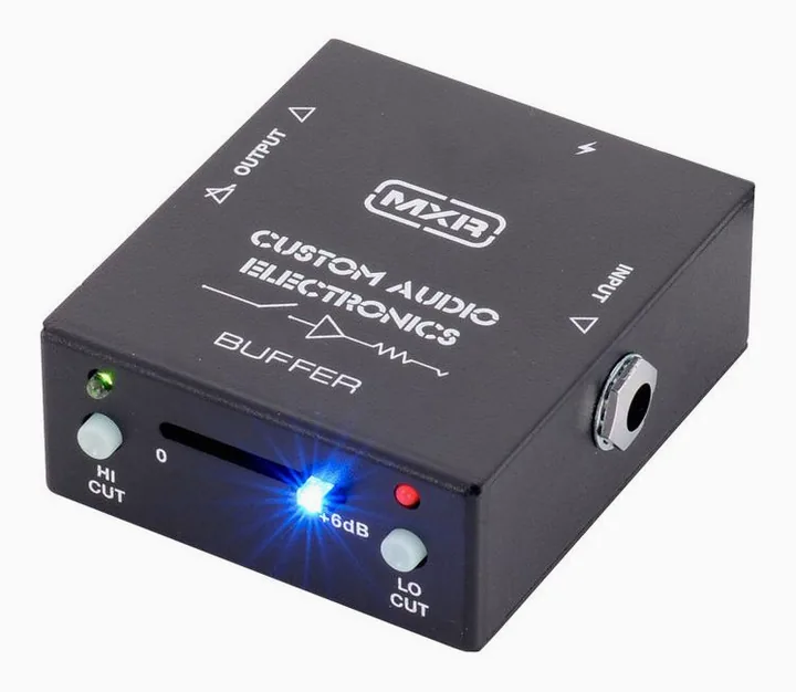MXR MC406 Audio Electronics Buffer visto di fronte