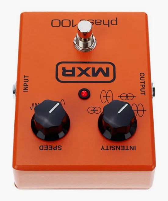 MXR Phase 100, grafica del pannello superiore