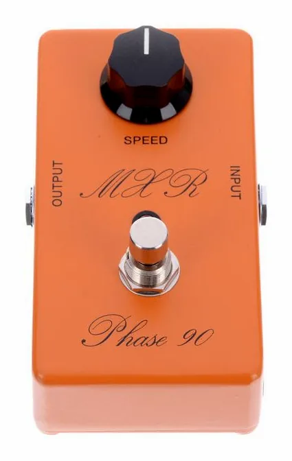 MXR Custom Shop Phase 90 LED, angolo dell'involucro metallico