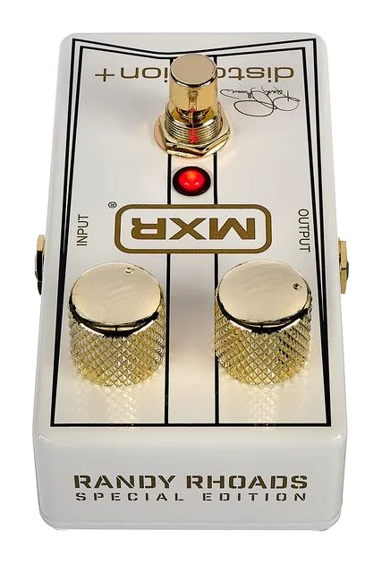 MXR Randy Rhoads Special LTD, connettori sul retro dell'unita