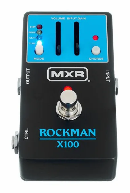 MXR Rockman X100, manopole e selettore dei canali
