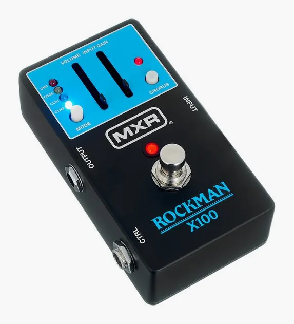 MXR Rockman X100, vista laterale del cabinet