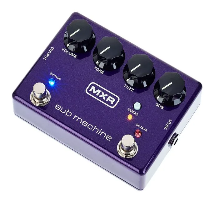 MXR Sub Machine Octave Fuzz, ingressi e uscite laterali