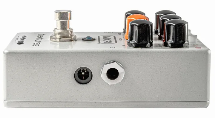 MXR Textures Granular Synth Engine, manopole viste dall'alto