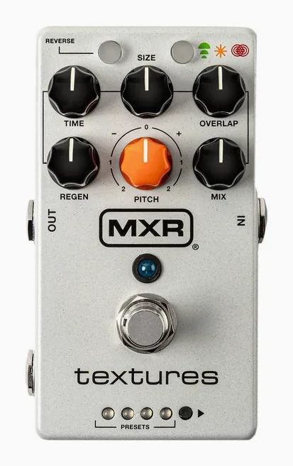 MXR Textures Granular Synth Engine fotografato frontalmente