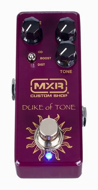 MXR The Duke of Tone, manopole viste dall'alto