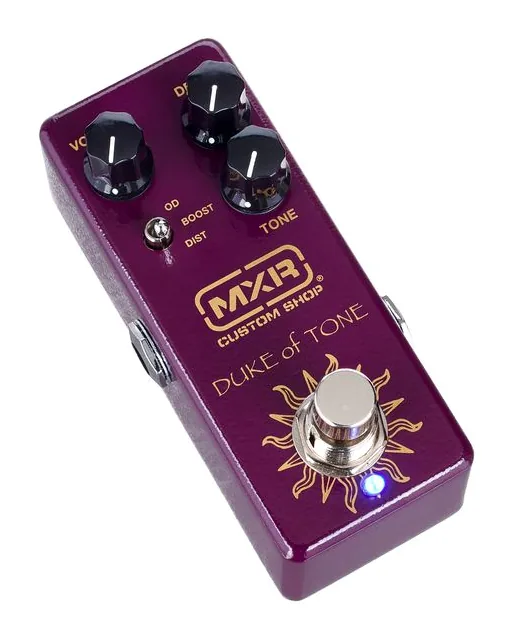 MXR The Duke of Tone, grafica del pannello superiore