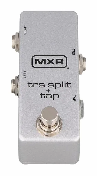 MXR TRS SPLIT + TAP, connettori sul retro dell'unita