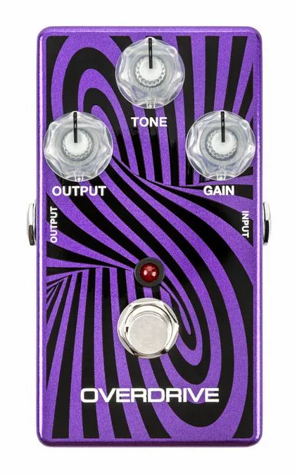 MXR Wylde Audio Zack Sabbath OD in primo piano frontale