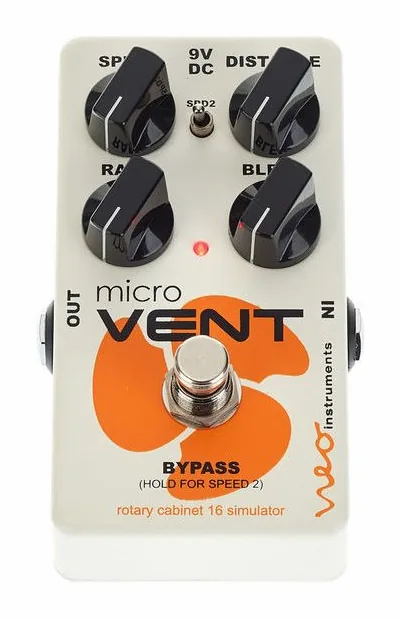 NEO Instruments micro Vent 16, connettori sul retro dell'unita