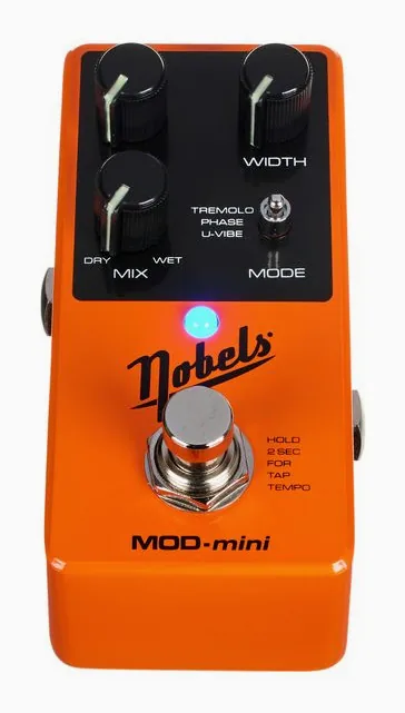 Nobels MOD-mini, manopole viste dall'alto