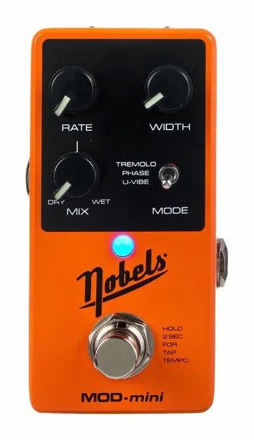 Nobels MOD-mini, grafica del pannello superiore