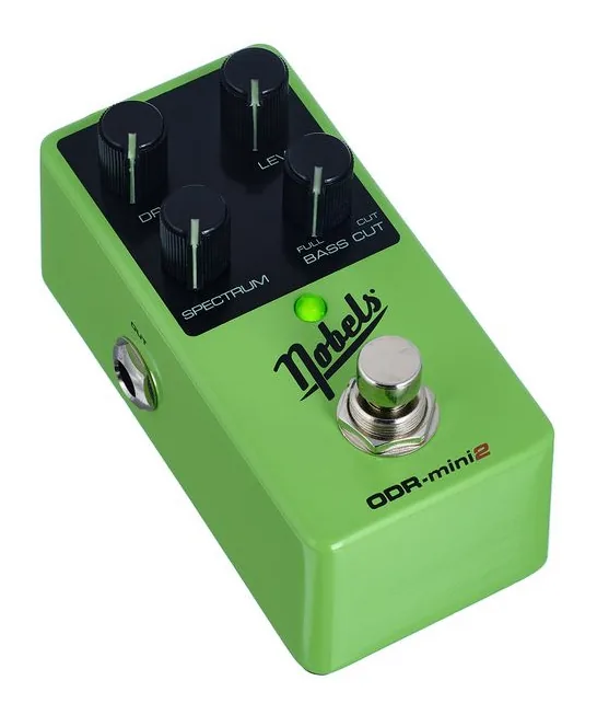 Nobels ODR-Mini 2 Overdrive, footswitch in primo piano