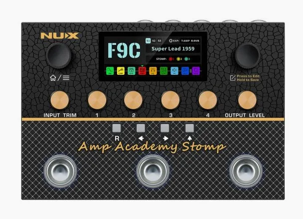 Nux Amp Academy Stomp, vista laterale del cabinet