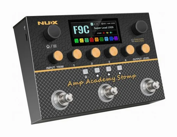 Nux Amp Academy Stomp, angolo del cabinet