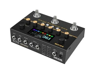 Nux Amp Academy Stomp, vista dall'alto della testata