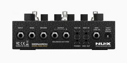 Nux Amp Academy Stomp, griglia dell'altoparlante