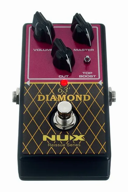Nux MNU Diamond-63OD, connettori sul retro dell'unita