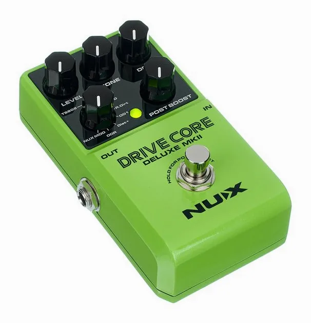 Nux Drivecore DLX MK2, grafica del pannello superiore