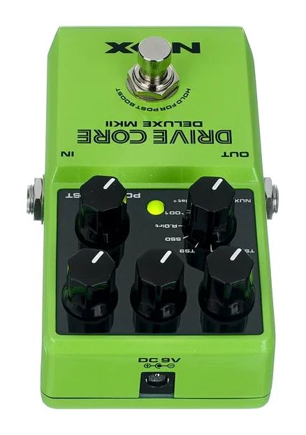 Nux Drivecore DLX MK2, ingressi e uscite laterali
