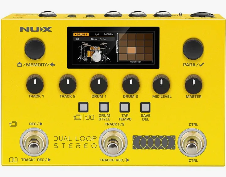 Nux Dual Loop Stereo visto di fronte