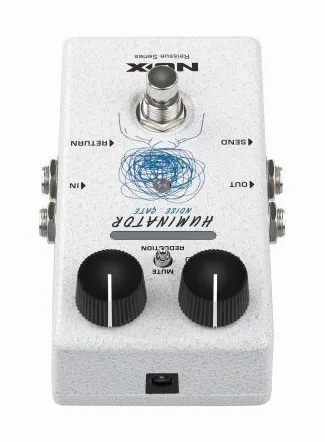 Nux Huminator Noise Gate, connettori sul retro dell'unita