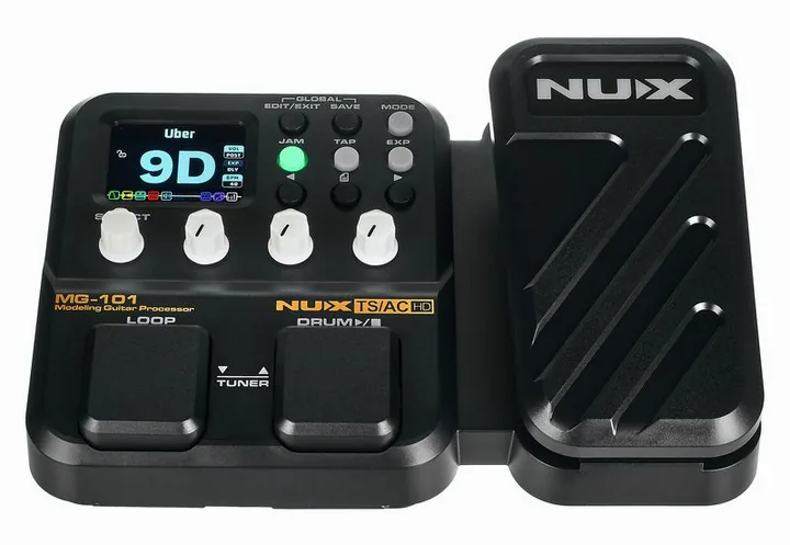 Nux MG-101, ingressi e uscite laterali