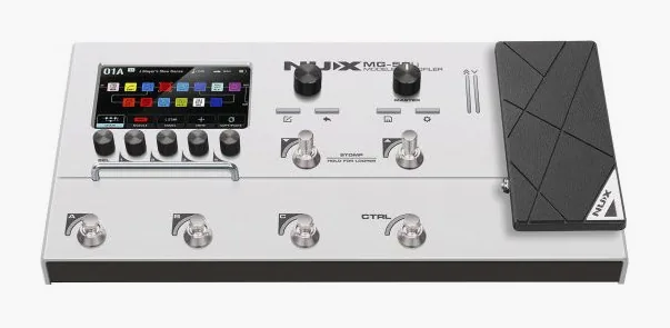 Nux MG-50Li Modeling Amp WH, pannello dei controlli in primo piano