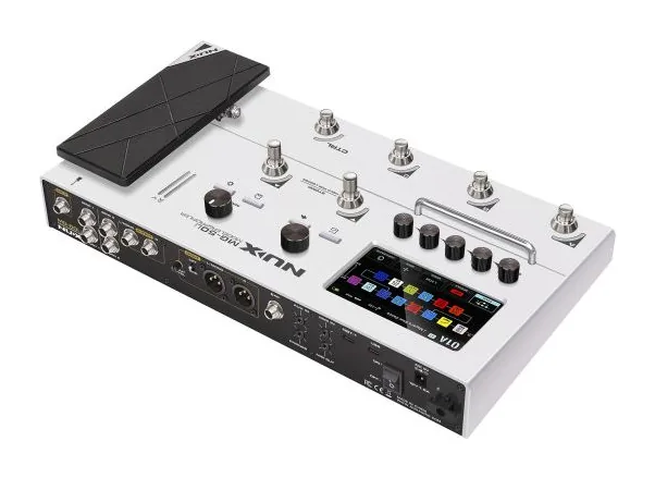 Nux MG-50Li Modeling Amp WH, vista dall'alto della testata