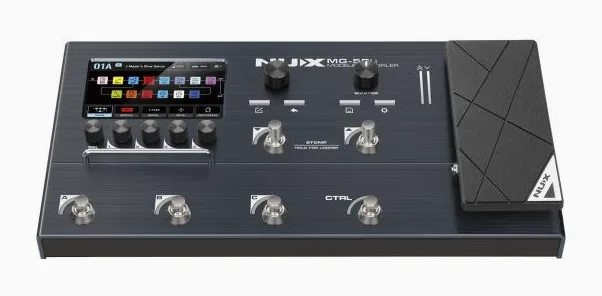 Nux MG-50Li Modeling Amp DB, pannello dei controlli in primo piano