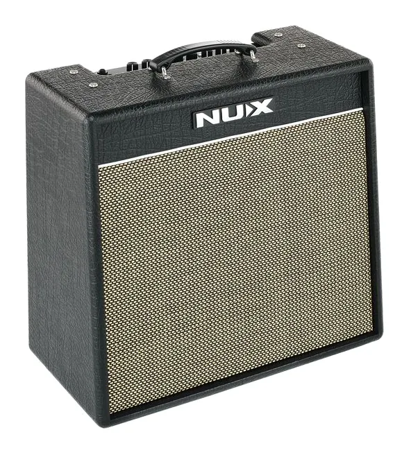 Nux Mighty 60 MKII, vista laterale del cabinet