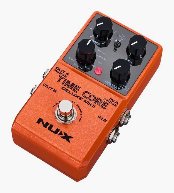 Nux Time Core Deluxe MKII, ingressi e uscite laterali