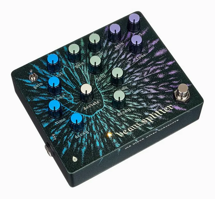 Old Blood Noise Endeavors Beam Splitter Distortion, connettori sul retro dell'unita