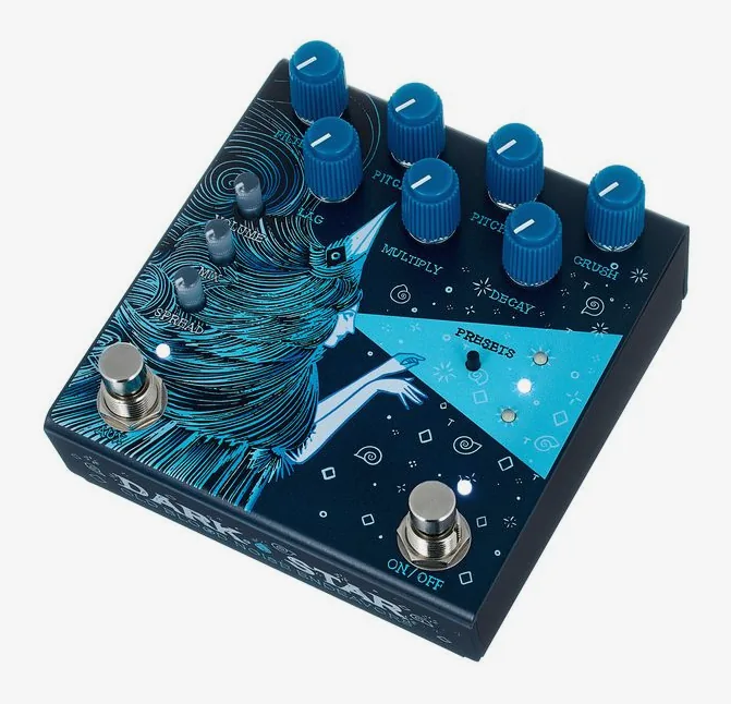 Old Blood Noise Endeavors Dark Star Stereo Reverb visto di fronte