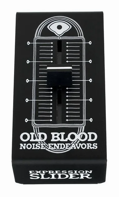 Old Blood Noise Endeavors Expression Slider Folded Black, manopole viste dall'alto