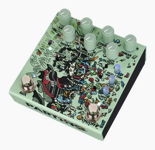 Old Blood Noise Endeavors Parting Green in primo piano frontale
