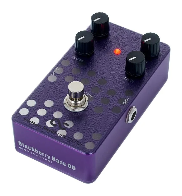 One Control Blackberry Bass OD Overdrive visto di fronte