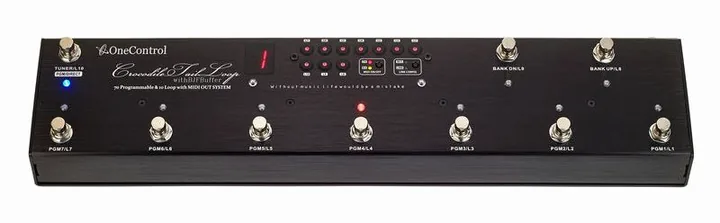 One Control Crocodile Tail Loop (OC10), led e interruttore a pedale