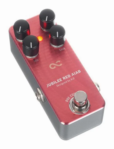 One Control Jubilee Red AIAB, manopole viste dall'alto