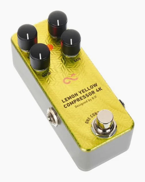 One Control Lemon Yellow Compressor 4K, manopole viste dall'alto
