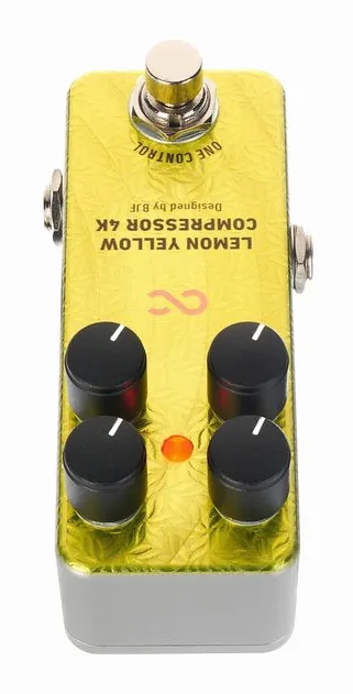 One Control Lemon Yellow Compressor 4K, ingressi e uscite laterali
