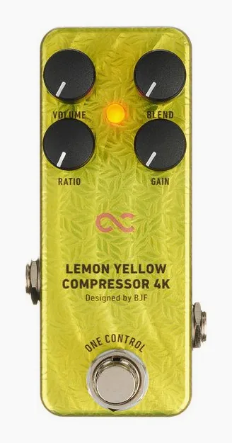 One Control Lemon Yellow Compressor 4K, grafica del pannello superiore