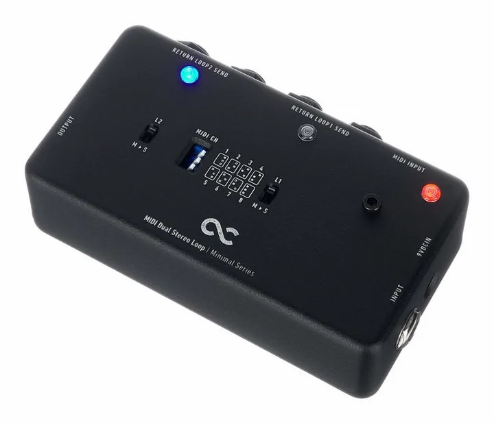 One Control Minimal Series MIDI DS Loop visto di fronte