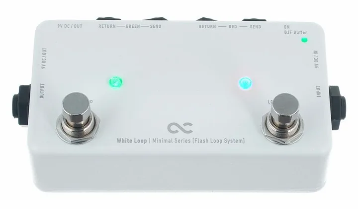 One Control Minimal Series White Loop, led e interruttore a pedale