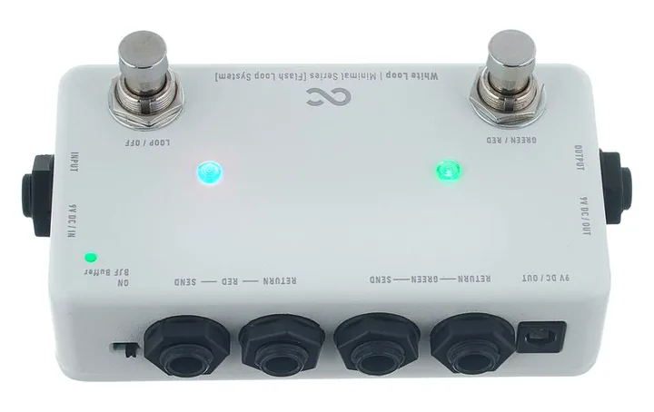 One Control Minimal Series White Loop, led e interruttore a pedale