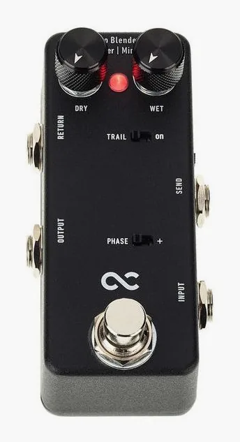 One Control Mosquito Blender Trail, grafica del pannello superiore